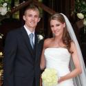 Darren Fletcher : Le milieu de terrain de Manchester United vous offre les photos de son beau mariage !