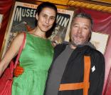 Philippe Starck et sa femme Jasmine au musée Grévin...