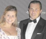 Charles-Philippe d'Orléans, duc d'Anjou, ici avec son épouse Diana, comparaîtra devant le tribunal correctionnel mercrei 23 juin 2010