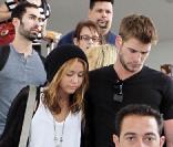 Miley Cyrus et Liam Hemsworth à Los Angeles, le 21 juin 2010