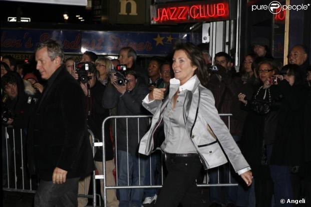 Cécilia Ciganer-Albéniz et Richard Attias lors de leur dernière soirée de célibat 