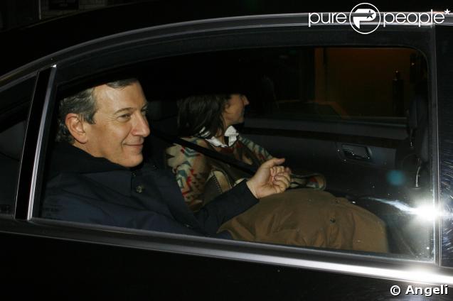 CECILIA ATTIAS ET RICHARD ATTIAS APRES LEUR MARIAGE