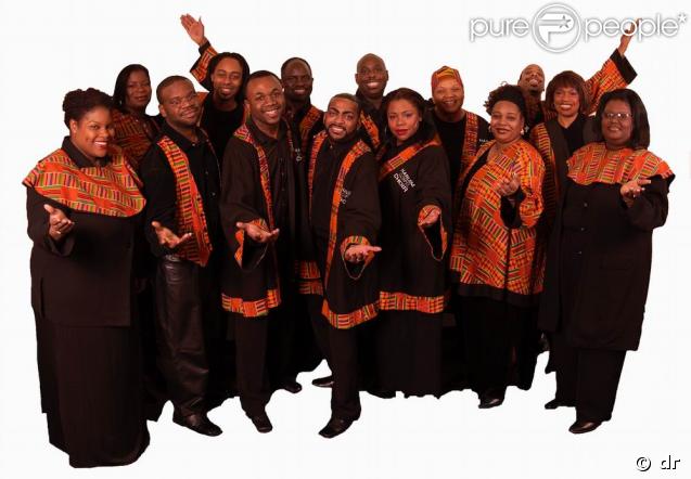 Le groupe de gospel  les Harlem Gospel Choir