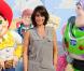 Virginie Guilhaume à l'occasion de l'avant-première de Toy Story 3 , au Gaumont du Disney Village, à Marne-la-Vallée, le 26 juin 2010.