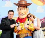 Benoît Magimel et Frédérique Bel à l'occasion de l'avant-première de  Toy Story 3 , au Gaumont du Disney Village, à Marne-la-Vallée, le 26 juin 2010.