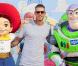 M. Pokora à l'occasion de l'avant-première de Toy Story 3 , au Gaumont du Disney Village, à Marne-la-Vallée, le 26 juin 2010.