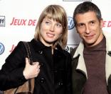 Nagui et son épouse Mélanie Page