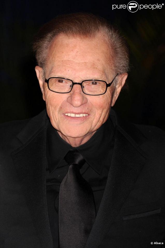 Le présentateur américain Larry King