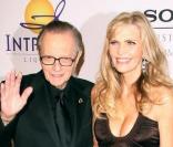 Larry King et sa femme Shawn<br />