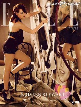 L'actrice américaine Kristen Stewart en couverture de ELLE Norvège 