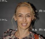 Alexandra Golovanoff à l'inauguration de la boutique Barbara Rihl-Hermé, à Paris. 1er juillet 2010 