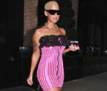 Amber Rose à New York, le 1er juillet 2010