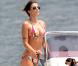 Elisabetta Canalis sur le lac de Côme, le 27 juin 2010
