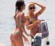 Elisabetta Canalis sur le lac de Côme, le 27 juin 2010