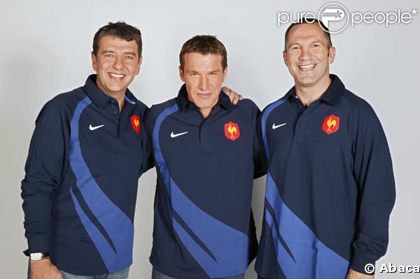 Thierry Gilardi, Benjamin Castaldi et Thierry Lacroix en 2007