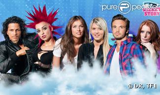 Six candidats de cette quatrième saison de Secret Story : Ahmed, Charlotte, Julie, Amélie, Maxime et Chrismaëlle.