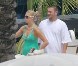 KEVIN FEDERLINE ET SA PETITE AMIE VICTORIA PRINCE en fevrier 2010 