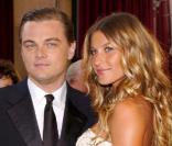 Leonardo DiCaprio et son ancienne compagne le top model brésilien Gisele Bündchen aux Oscars en 2005 