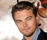 Leonardo DiCaprio et son regard transperçant en 2006 pour l'avant-premère des Infiltrés 