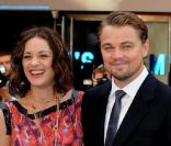 Leonardo DiCaprio avec Marion Cotillard lors de la projection d'Inception à Londres le 8 juillet 2010 