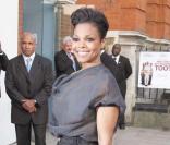 La chanteuse et actrice américaine Janet Jackson