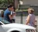 Après le triomphe de la Roja en Coupe du monde, David Villa, meilleur buteur de l'épreuve, a retrouvé sa famille dans sa ville natale de Tuilla (photo : le 15 juillet 2010)