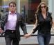 Sylvester Stallone et sa belle Jennifer Flavin, à New York, le 19 juillet 2010.