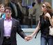 Sylvester Stallone et sa belle Jennifer Flavin, à New York, le 19 juillet 2010.