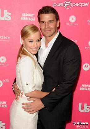 David Boreanaz et son épouse Jaime Bergman