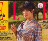 Sophie Marceau en couverture du magzine ELLE du 23 juillet 2010
