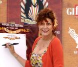 Susan Sarandon lors du festival du film de Giffoni en Italie le 24 juillet 2010