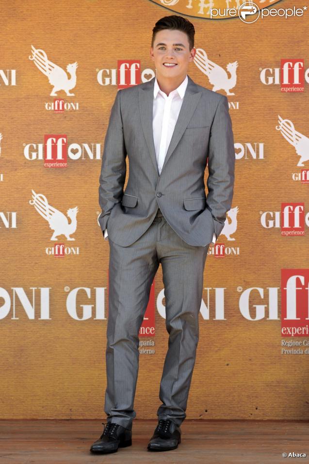 Jesse McCartney lors du festival du film de Giffoni en Italie le 24 juillet 2010