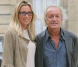 Didier BArbelivien et sa compagne Laure  