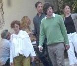 Susan Sarandon se promène à Giffoni en Italie en compagnie de Jonathan Bricklin le 26 juillet 2010