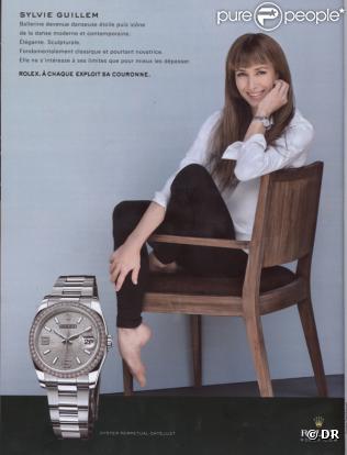 Sylvie Guillem pour Rolex