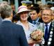 Le 29 juillet, la reine Margrethe et le prince Henrik visitaient la ville de Ribe, 1 300 ans d'existence. 