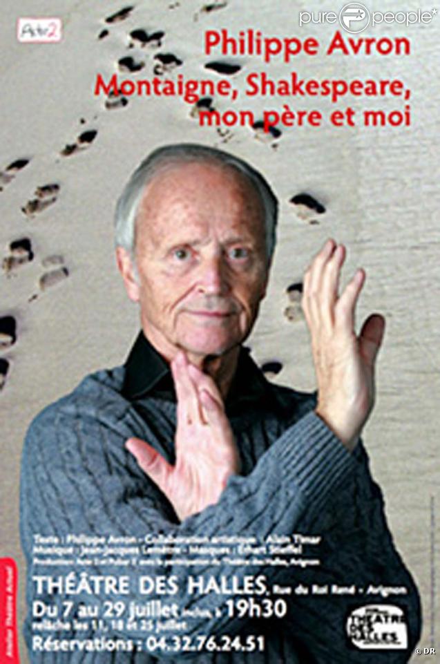 Phlippe Avron :  Montaigne, Shakespeare, monpère et moi ! 