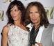 Steven Tyler et sa compagne Erin Brady au Studio 54 du MGM, à Las Vegas, le 31 juillet 2010.