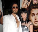 Katy Perry et son futur époux, l'humoriste et acteur Russell Brand.