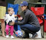 Jennifer Garner et Seraphina (7août 2010 à Los Angeles)