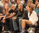 Eva Longoria et son Tony Parker assistent au match de basket opposant les Etats-Unis à la France à New York le 15 août 2010 tout comme Thierry Henry et une amie 
