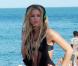 Shakira sur le tournage de son nouveau clip à Bercelone, le 18 août 2010