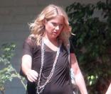 Christina Applegate se rend à un shooting à Los Angeles en août 2010