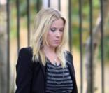 Christina Applegate se dirige vers les studios à Los Angeles au mois d'août 2010