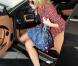 Lindsay Lohan se rend au tribunal... dans une tenue pas forcément appropriée, ce vendredi 27 août.