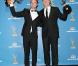 Bryan Cranston et Aaron Paul à la 62e cérémonie des Emmy Awards, le 29 août 2010.