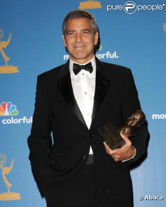 George Clooney à la 62e cérémonie des Emmy Awards, le 29 août 2010.