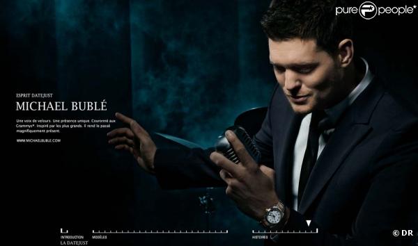 Michael Bublé nouvel ambassadeur Rolex