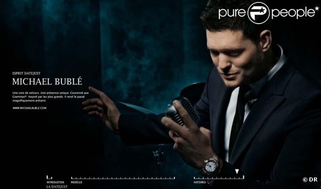 Michael Bublé nouvel ambassadeur Rolex