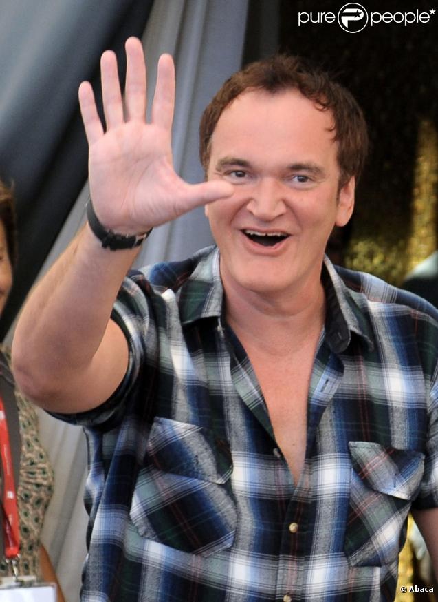 Quentin Tarantino lors du photocall des membres du jury du festival de Venise le 1er septembre 2010
